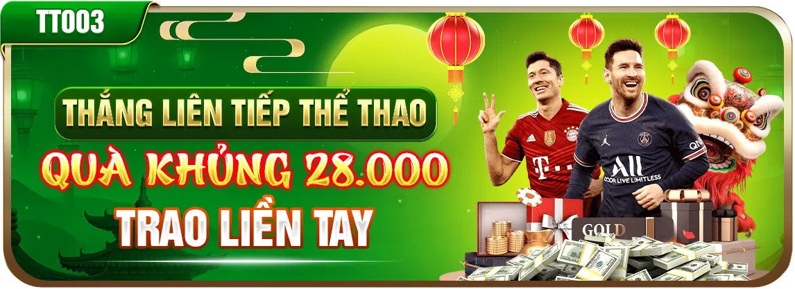 Banner quảng cáo các chương trình khuyến mãi và ưu đãi tại 888club